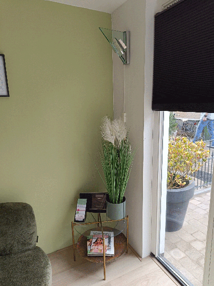 Foto van een hoek